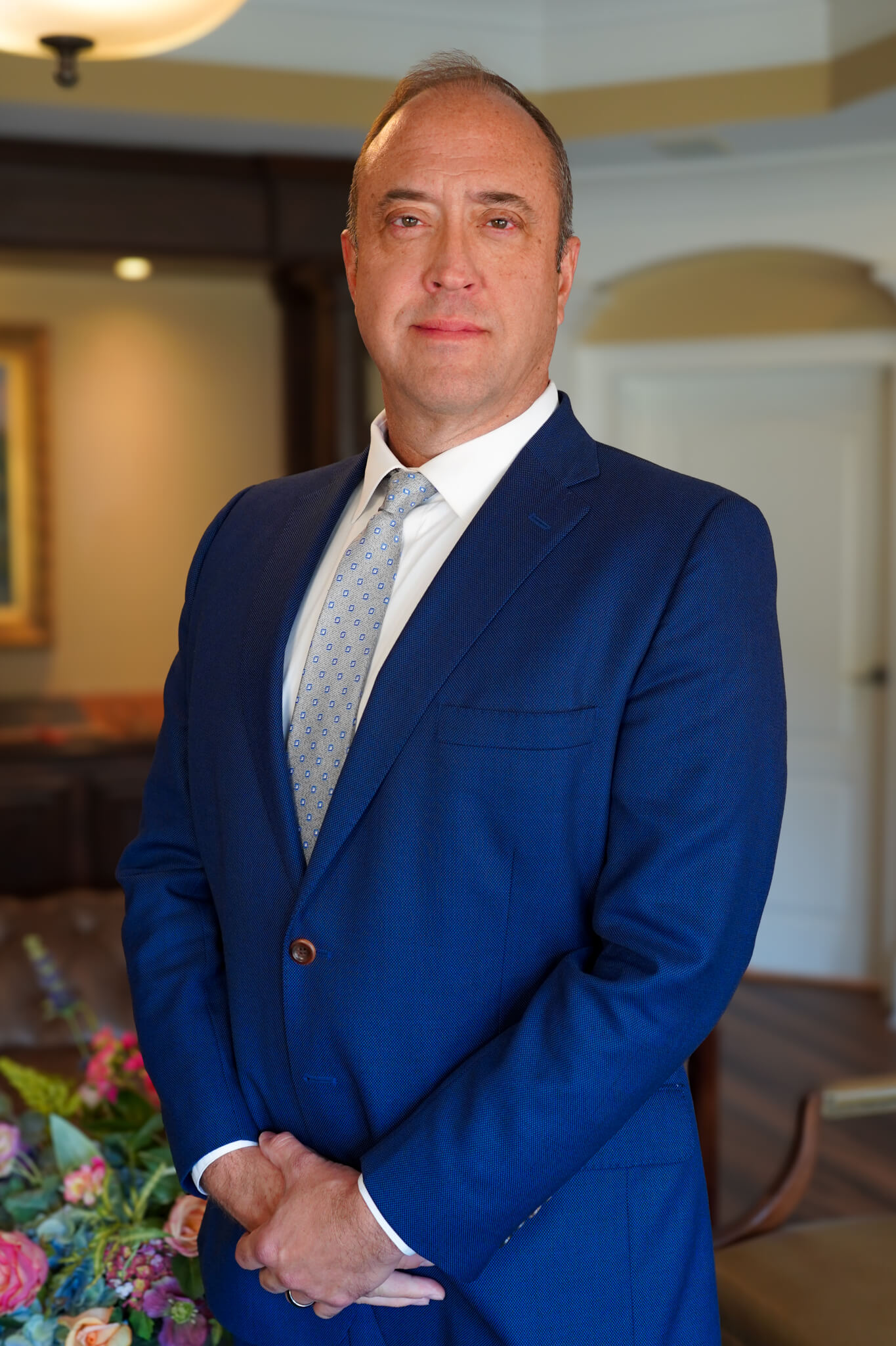 Huntsville Personal Injury Attorney and CCJS partner, Brent Jordan posing for a headshot.
