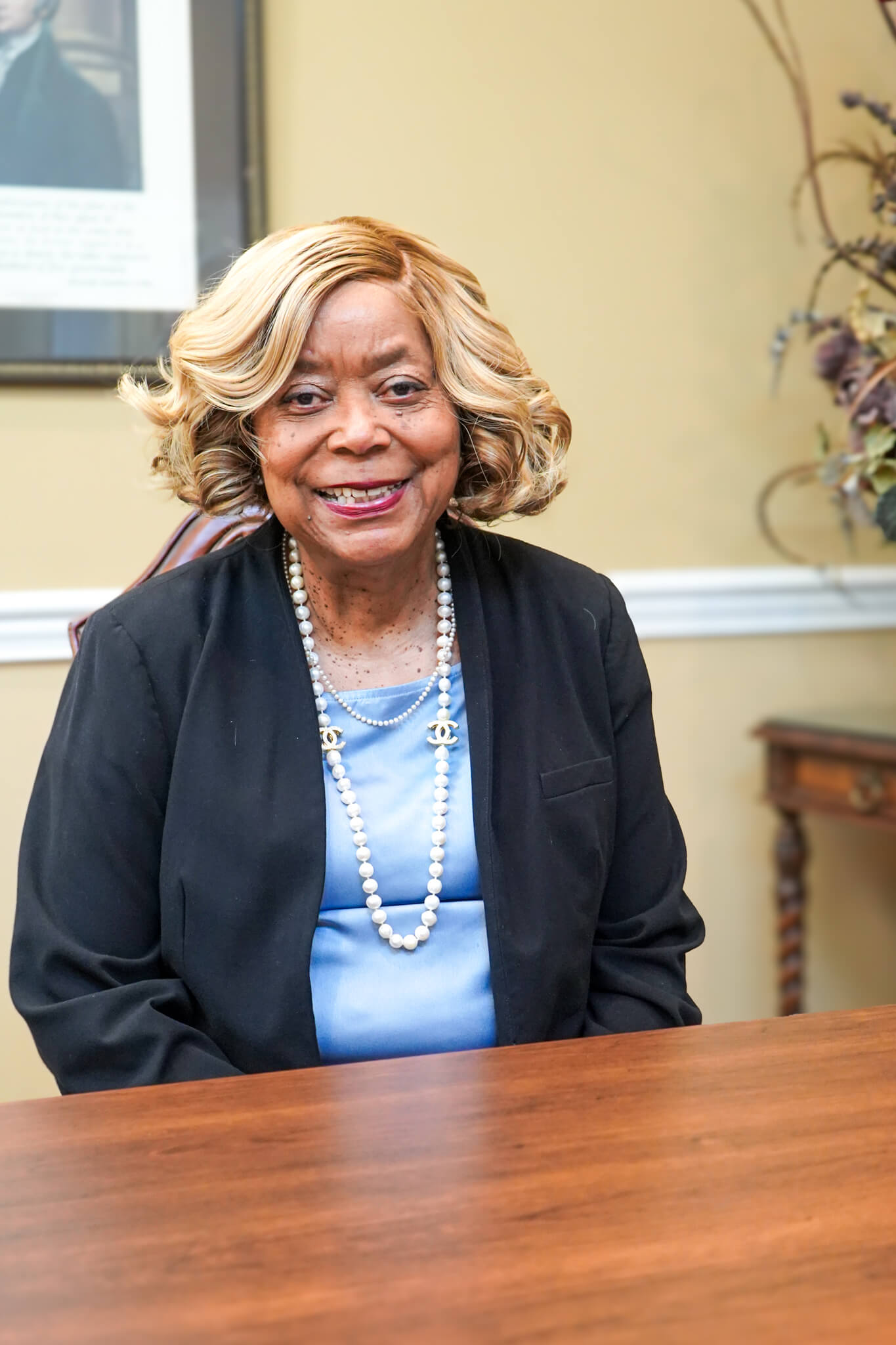 Former Alabama Judge, Huntsville Personal Injury Attorney CCJS partner, Lynn Sherrod posing for a headshot.
