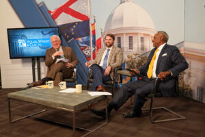 Attorney Gary Conchin sits down for television interview to discuss Natural Disaster Law in Alabama. 